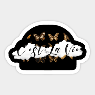 C'est La Vie Sticker